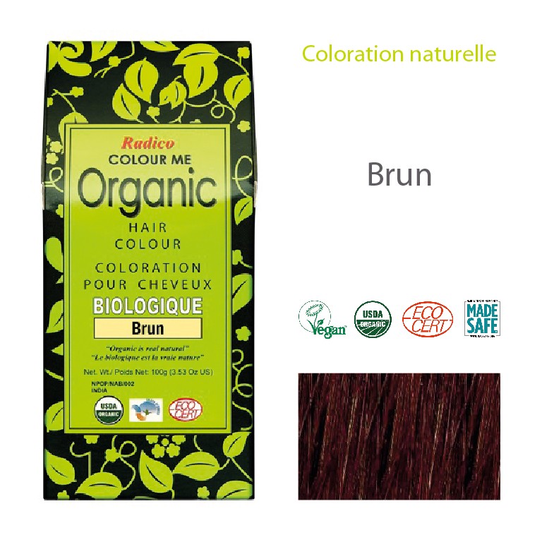 Coloration Radico Brun
