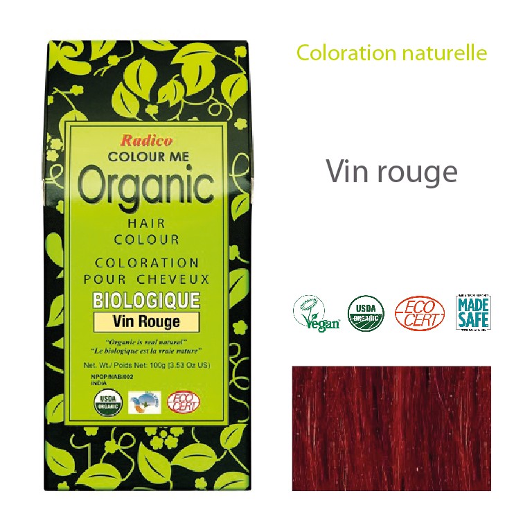 Coloration Radico Vin rouge