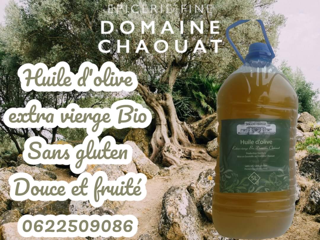 Huile d'olive extra vierge Bio sans gluten 5L