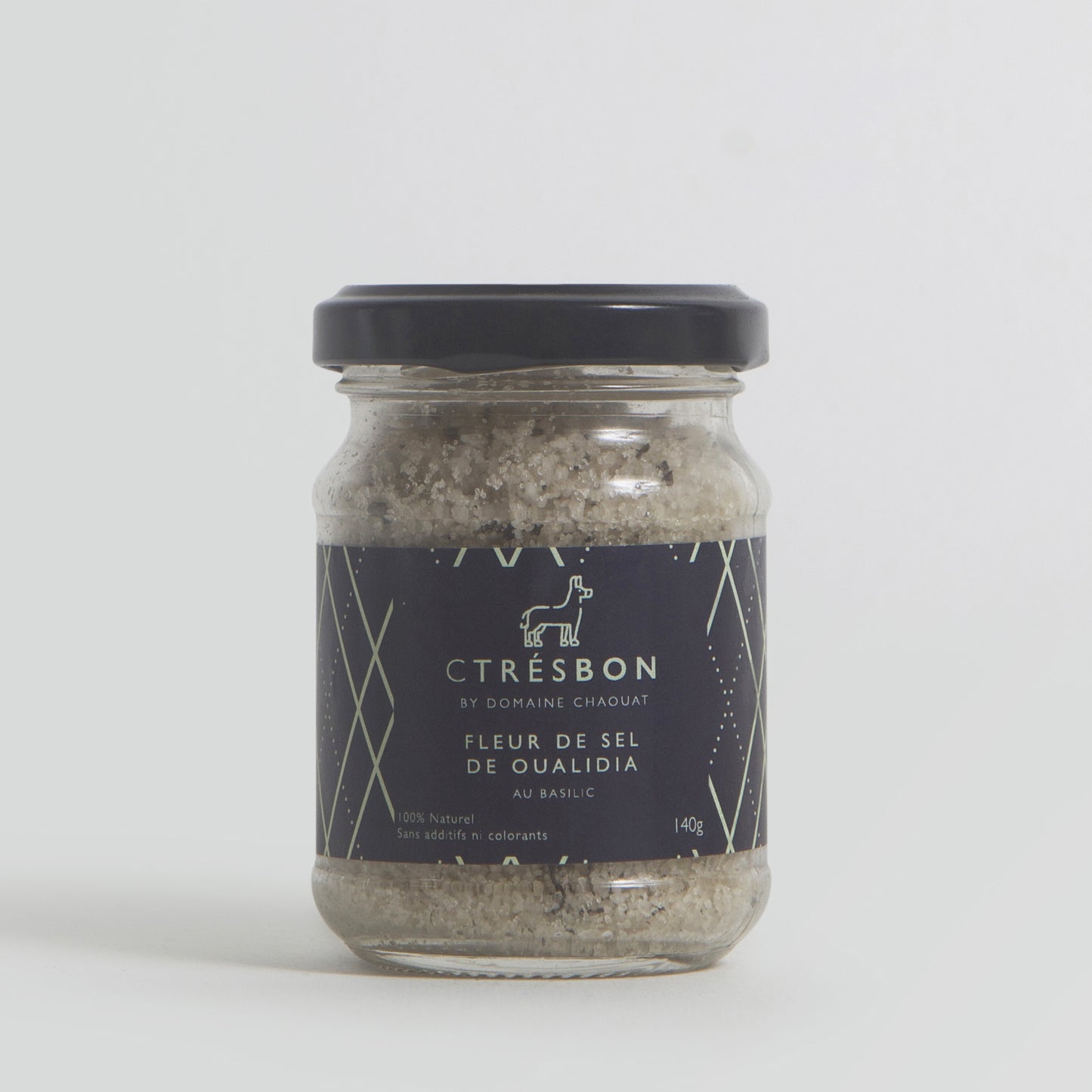 Fleur de sel de Oualidia au basilic 140 g en promo