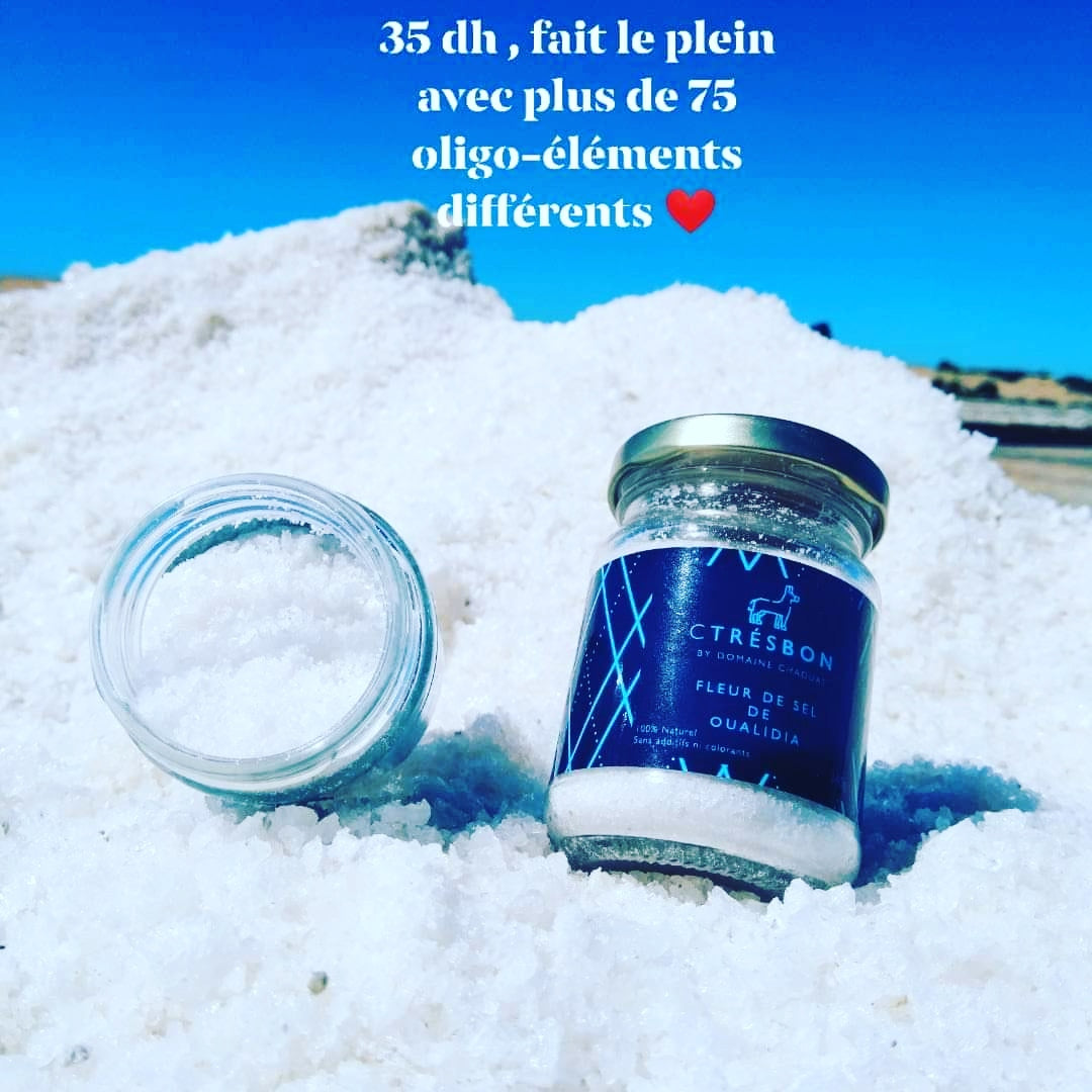 Fleur de sel de Oualidia 140 g LA PROMO EST DE RETOUR ❤️🔥📢⚠️