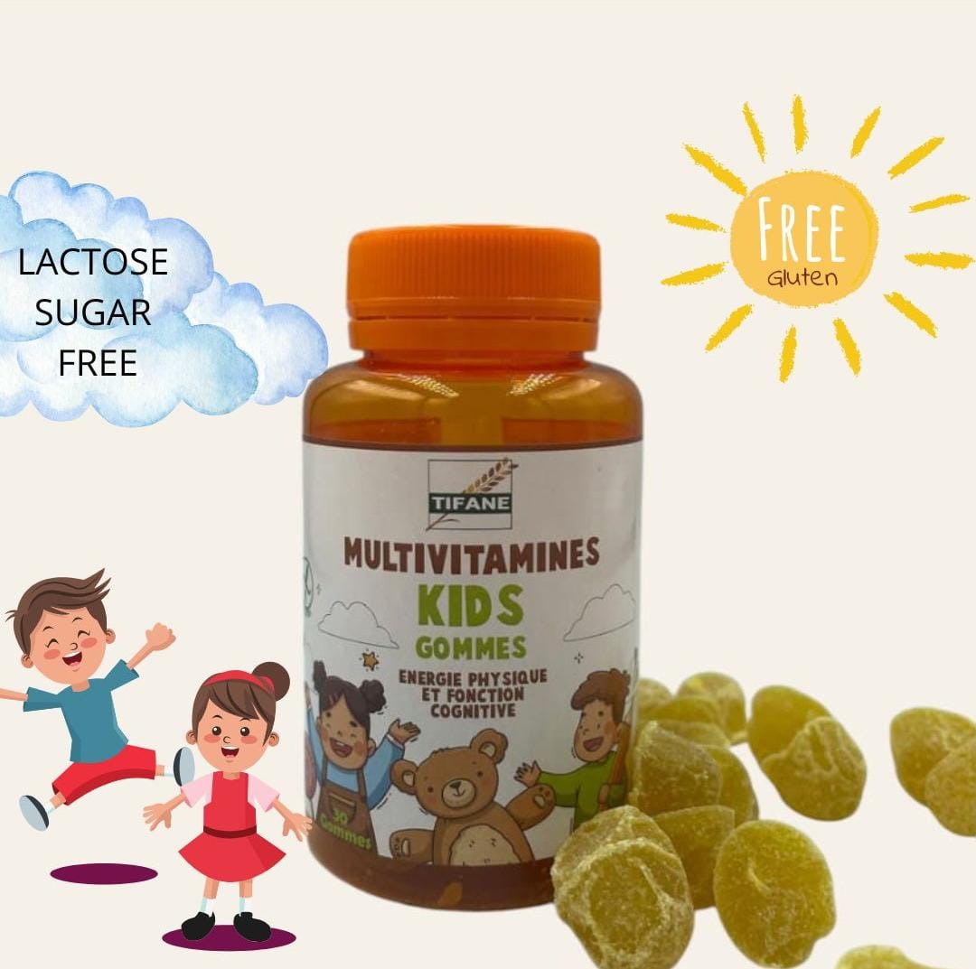 Multi vitamines kids gummies ( énergie physique et fonction cognitive )