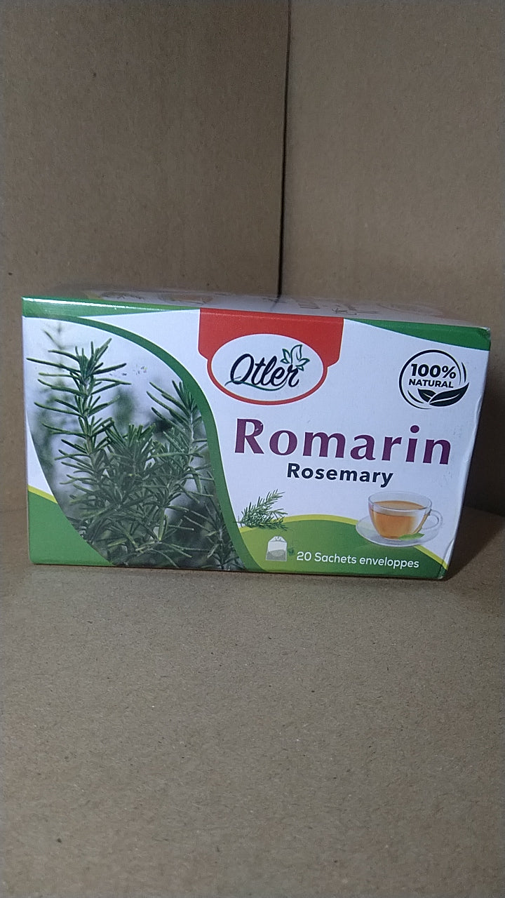 Tisane au romarin -20 sachets enveloppés