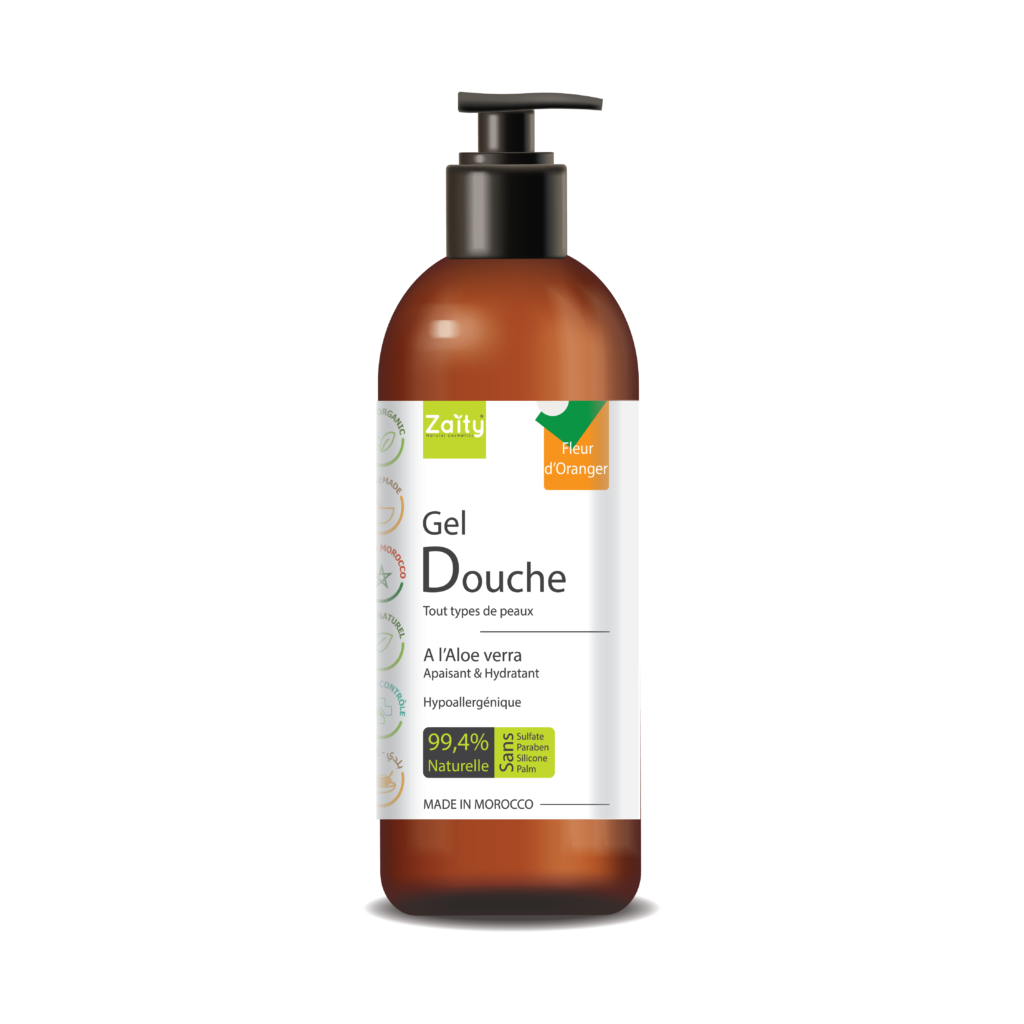 Gel douche Aloé Vera et à la fleur d’oranger 250 ml
