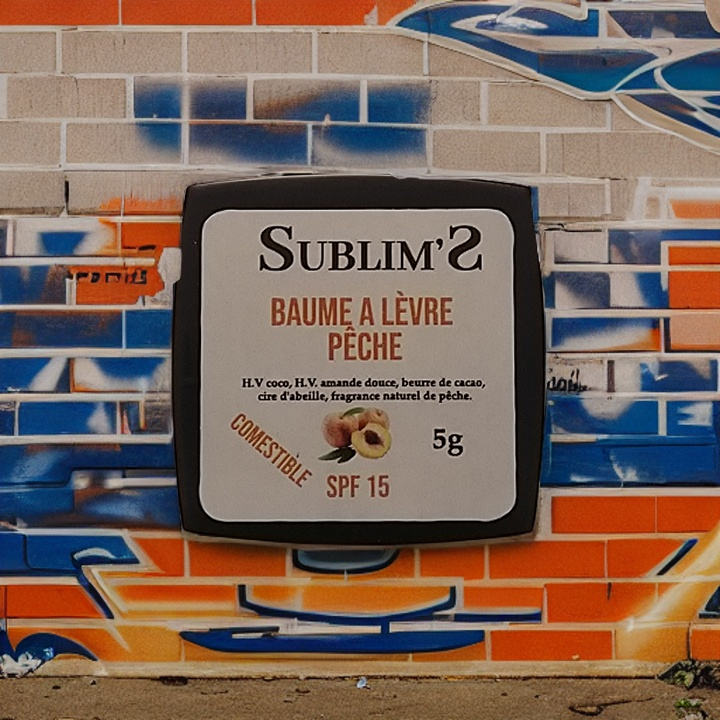 Baume à lèvre Pêche 🍑 5g