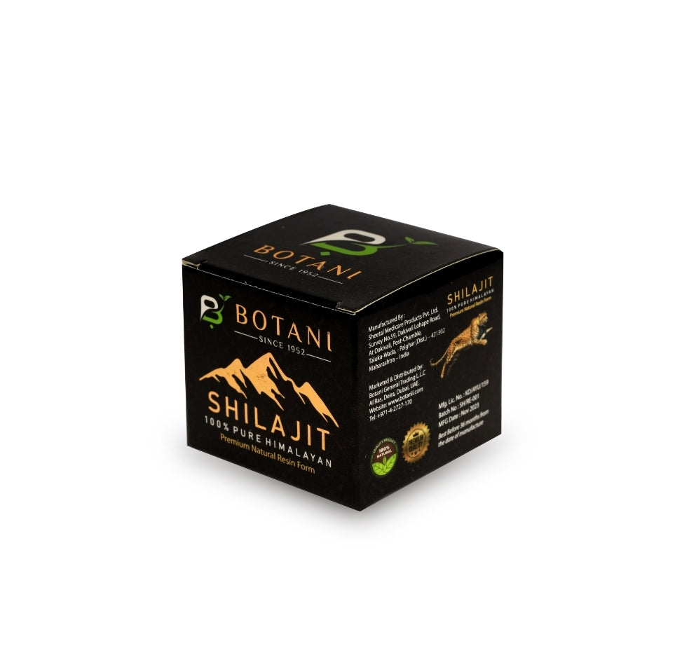 BOTANI- Pure Himalyan Shilajit (semi-liquid resin)