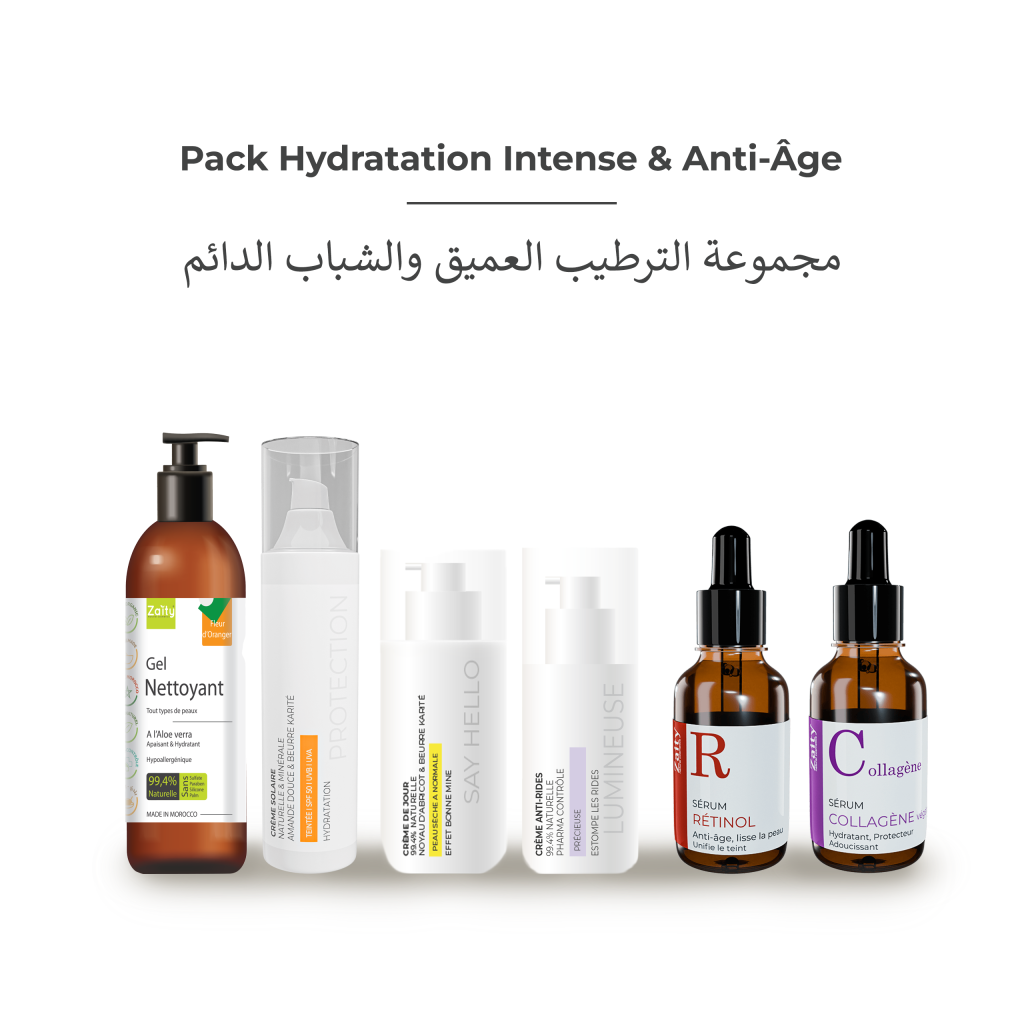 Pack Rituel Hydratation Intense & Anti-Âge Zaity