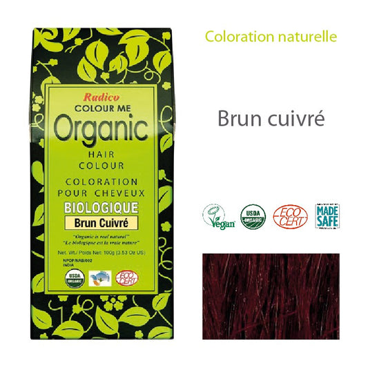 Coloration Radico Brun cuivré