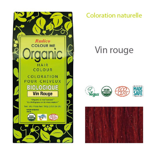 Coloration Radico Vin rouge