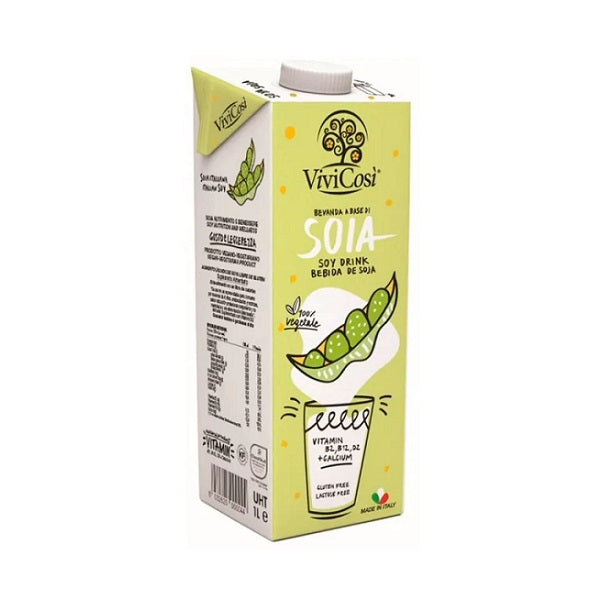 Lait de soja sans gluten 1L - ViviCosi