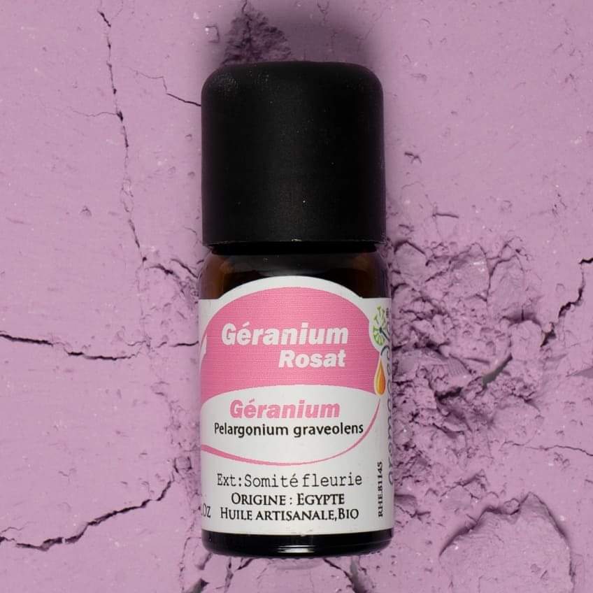 Huile essentielle de géranium Rosat 10 ml