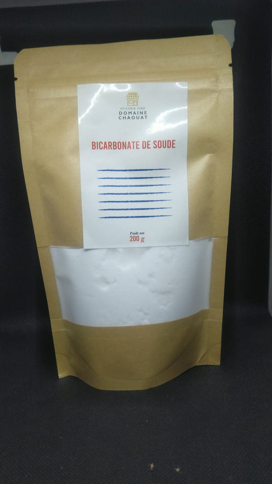 Bicarbonate de sodium /bicarbonate de soude 200g ( alimentaire/ for food )