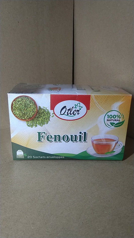 Tisane au graine de fenouil - 20 sachets enveloppés