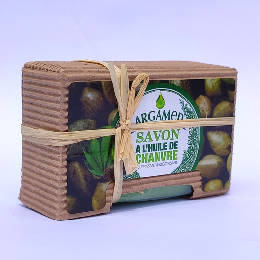 Savon huile de cannabis
