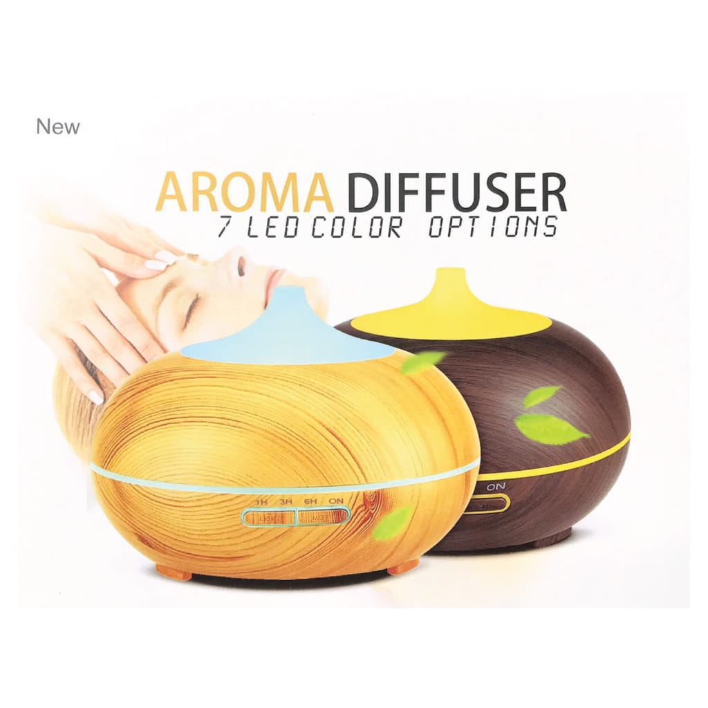 Diffuseur Aroma Diffuser 550ml Led 7 couleurs (Garanti 1 An)