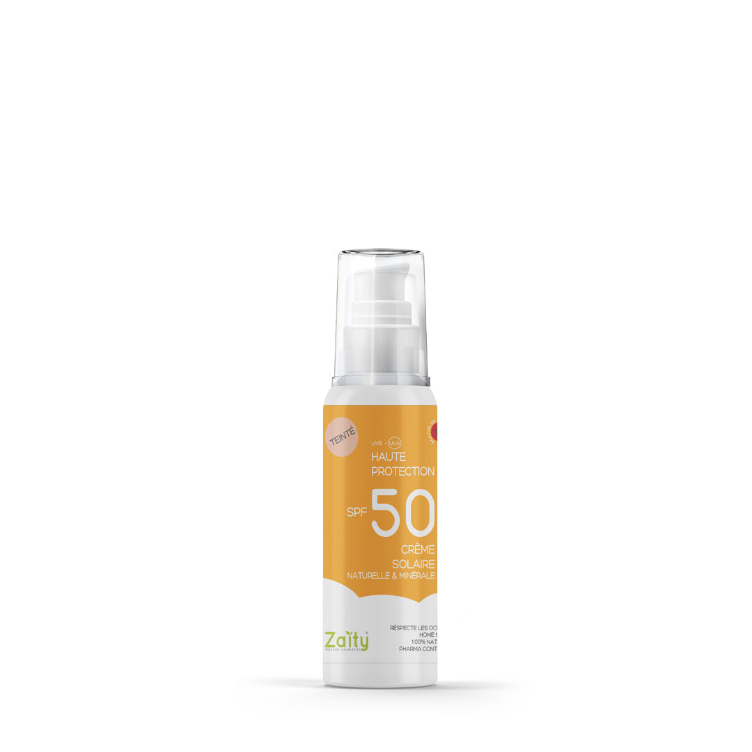 Crème Solaire Teintée Haute protection SPF 50 ( Ecran total ) 60ml