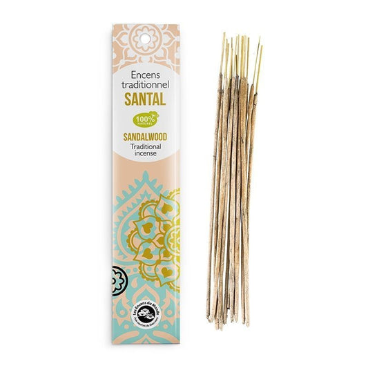 Encens naturel 32 bâtonnets - mélange de 3 parfum : Bois de Santal, Musk, Ambre