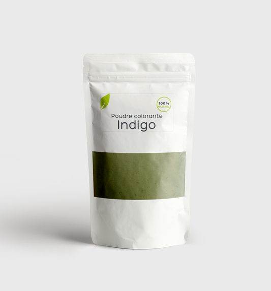 Poudre d’Indigo Naturelle – Coloration végétale professionnelle 100g