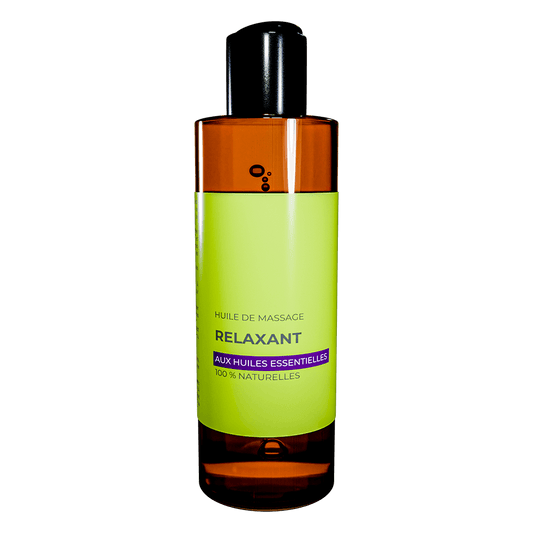 Huile de massage Relaxante Aux huiles essentielles 150ml